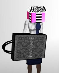 Wearing a box in Second Life